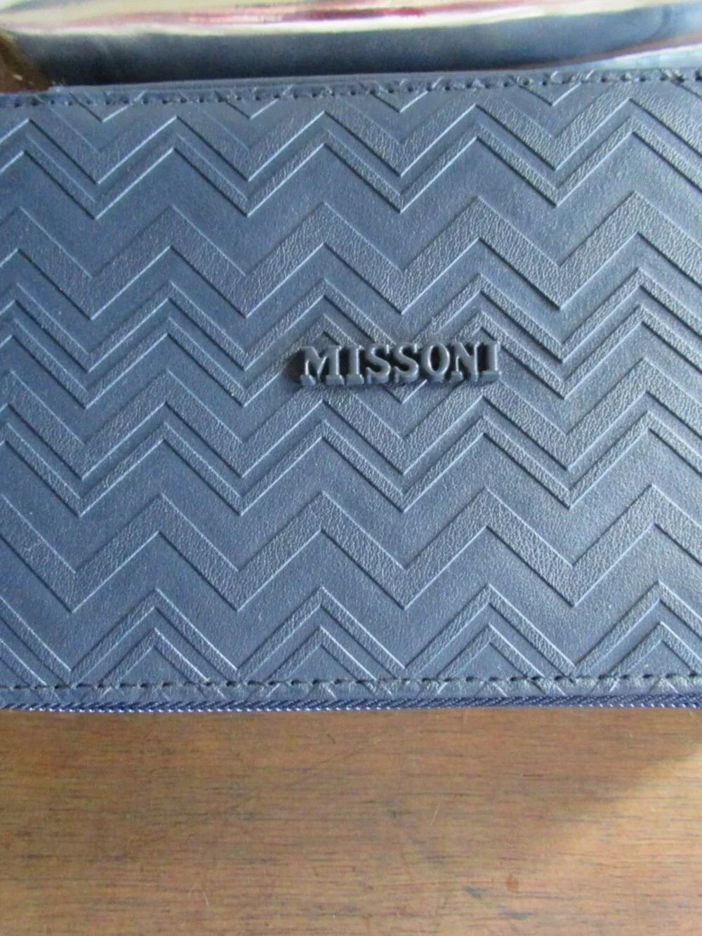 Bobbi Brown Silver Makeup bag & Missoni Delta Amenity Case lot of 2
